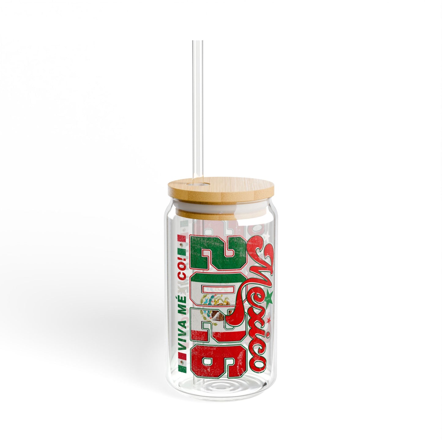 Viva Mexico Glass