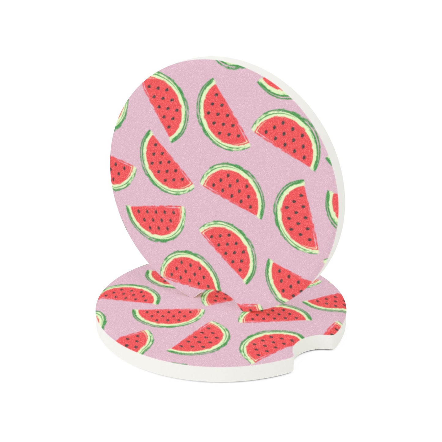 Watermelon car coaster
