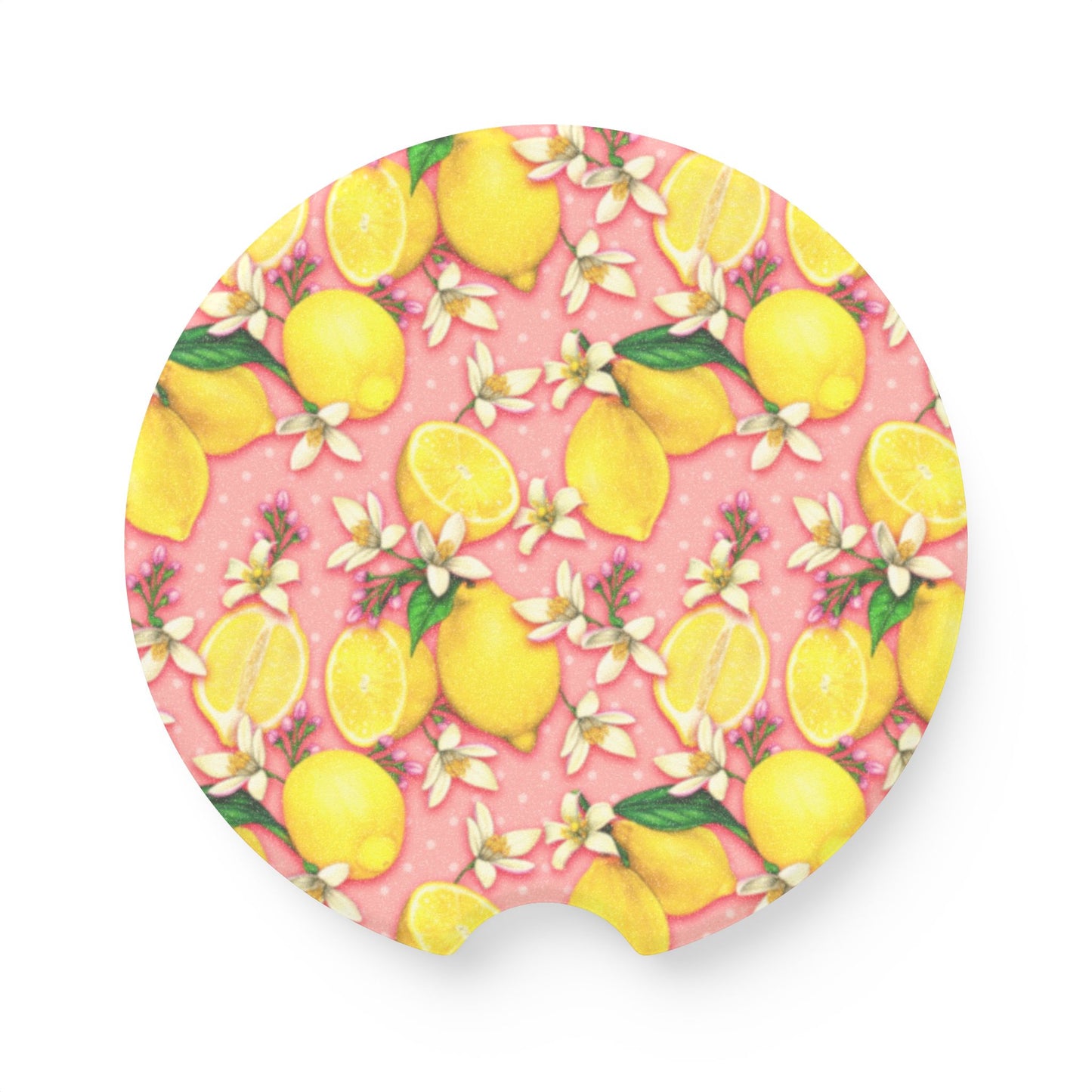 Lemon car coasters