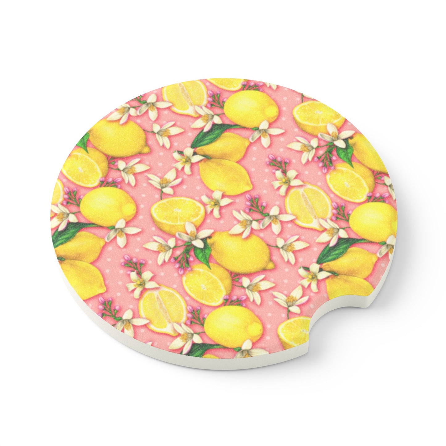 Lemon car coasters