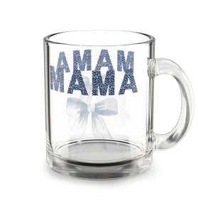 “Mama” glass mug