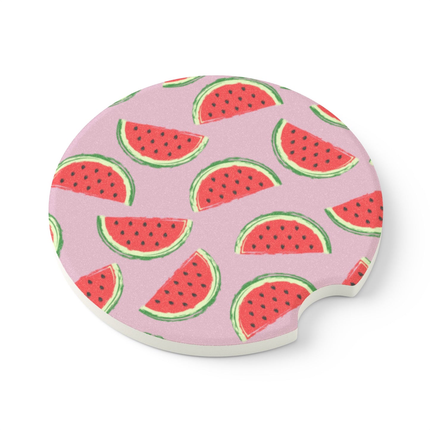 Watermelon car coaster