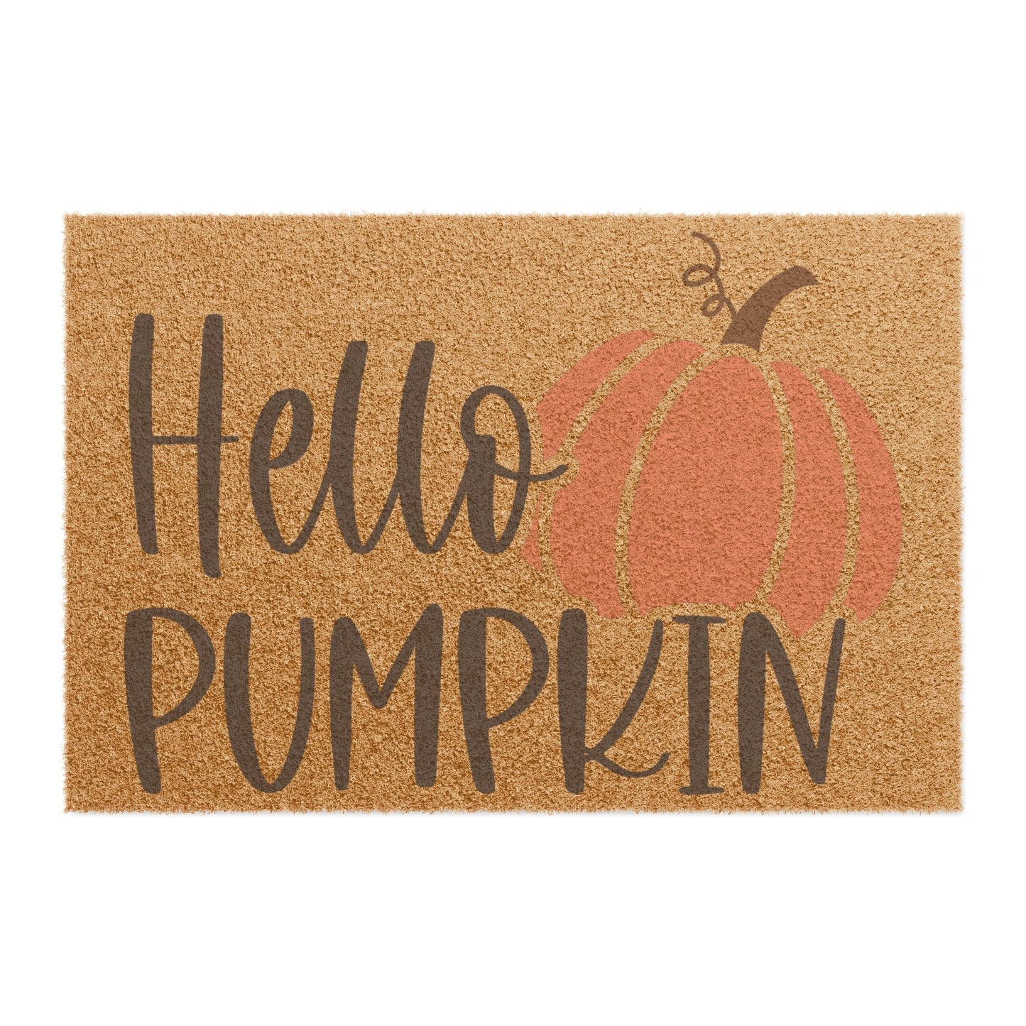 Hello pumpkin doormat