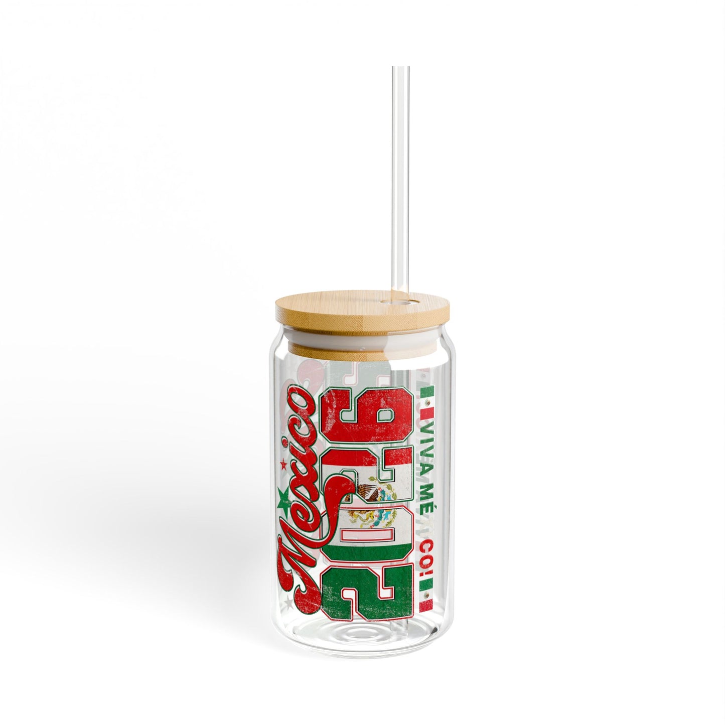 Viva Mexico Glass